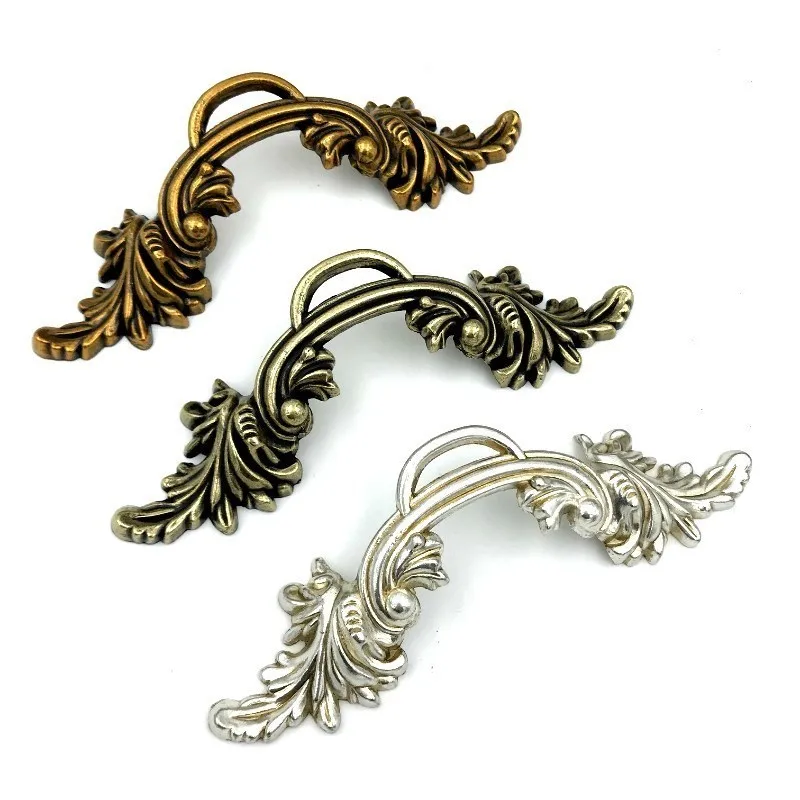 2 5 ''потертые шикарные ручки ящика Тянет кухонный шкаф тянет ручки/комод