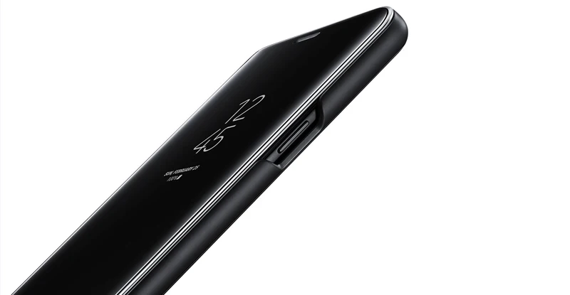 Чехол для samsung Mirro Прозрачный чехол для телефона для samsung GALAXY S9 G9600 S9+ Plus G9650 аутентичный Тонкий флип-чехол