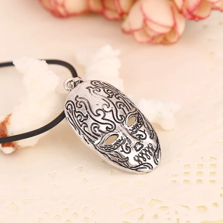 Волшебник Cos Волдеморт ожерелье поедателя смерти Хэллоуин Рождество Новый год