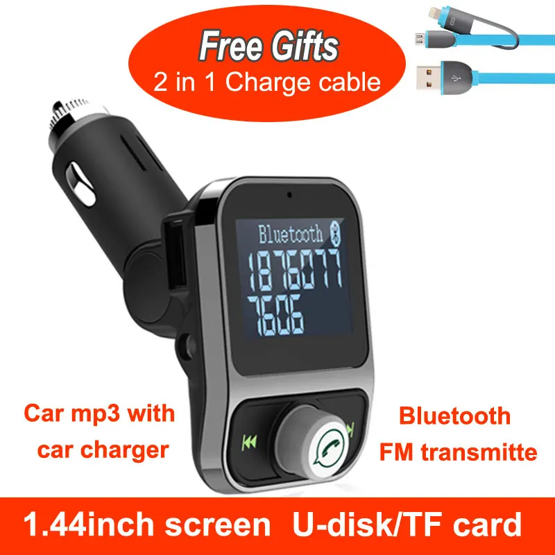 Bluetooth car kit Handsfree беспроводной Автомобильный MP3 плеер fm трансмиттер 5 В 3.1a телефон