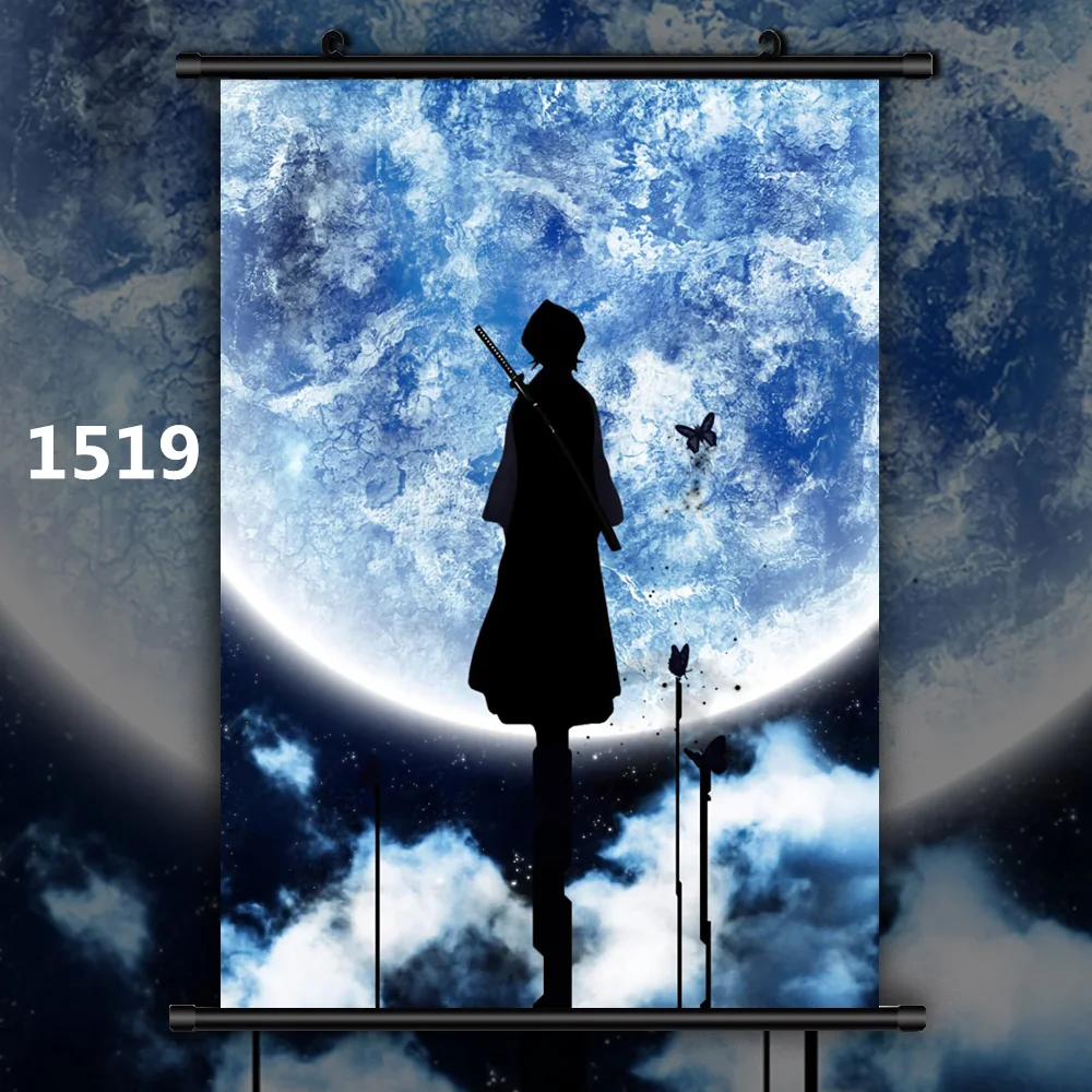 1519 Bleach коллекции Rukia Aizen Ichigo Renji Аниме Манга настенный плакат свиток F - Цвет: 1519