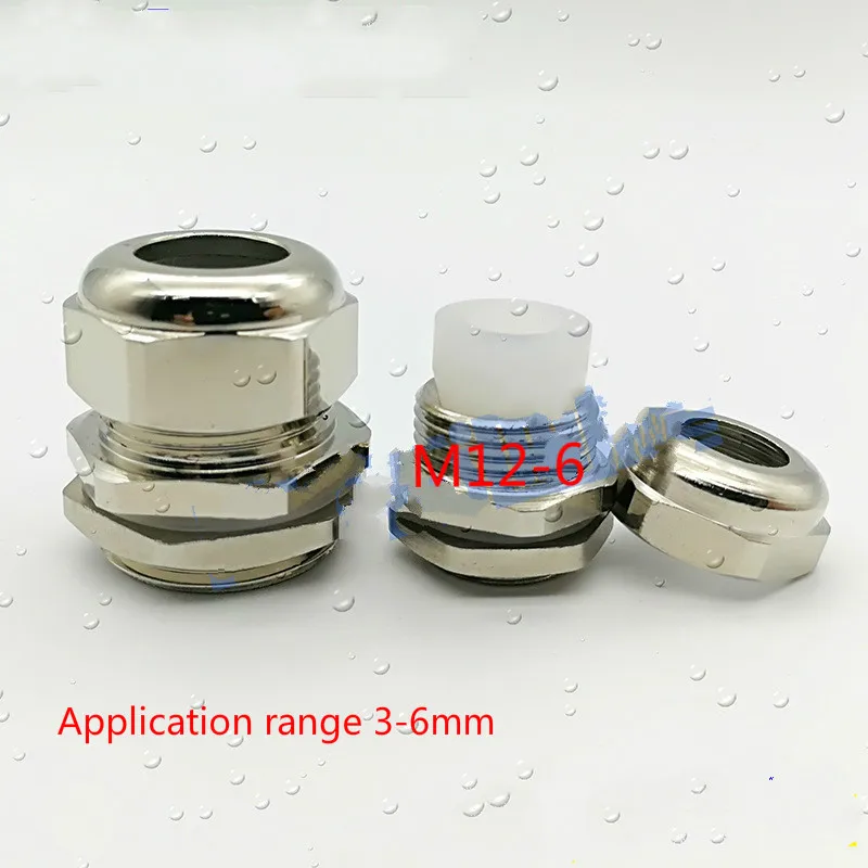 Нить из нержавеющей стали для соска Thermowell M12X1.5 3-6/4-8/6-9 мм силиконовое уплотнение. |