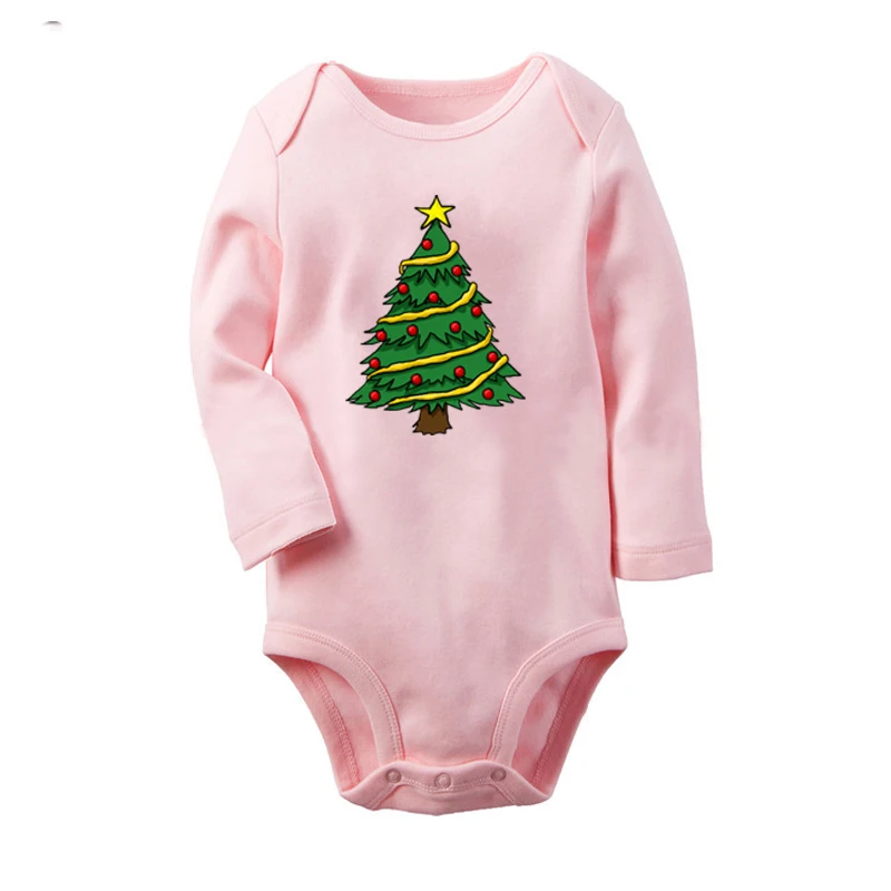 Baby476PC Merry Рождество подарок «Медведь» носки для девочек новорожденных обувь мальчиков наряды с длинным рукавом Комбинезон хлопковый принт - Цвет: Baby476PC
