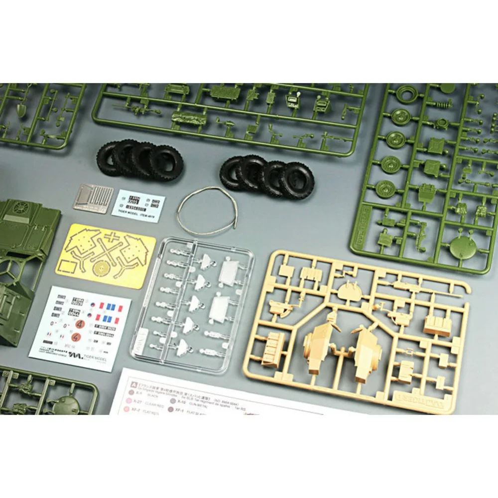 OHS Tiger модель 4619 1/35 Panhard VBL 12 7 мм M2 пулемет AFV сборочная строительные комплекты oh |