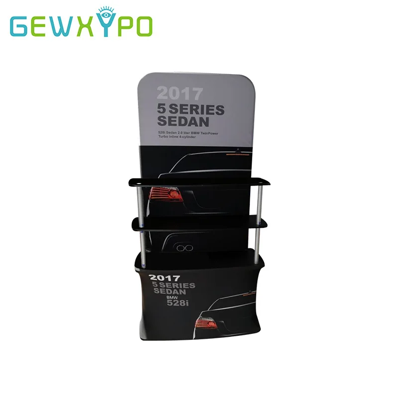 Разрешение для стенда Экспо Высококачественная Натяжная ткань выдвижная