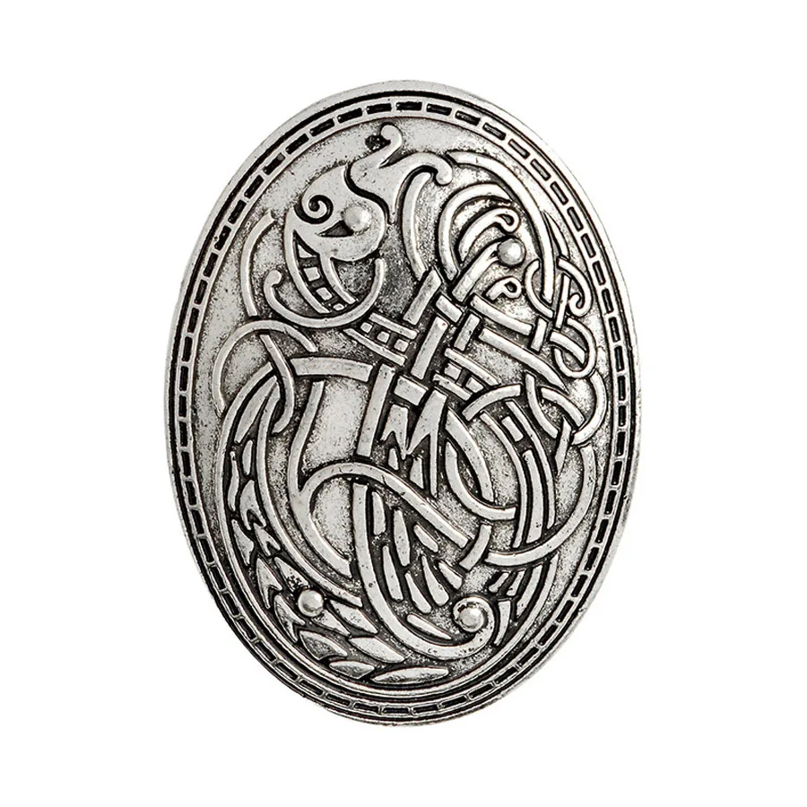2020 модные ювелирные изделия Armadura Norse Shield Symbol Viking брошь средневековая брошка