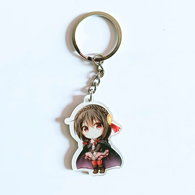 Аниме брелок kono subarashii sekai ni shukufuku wo Akua konosuba llaveros para mujer|Брелоки| |
