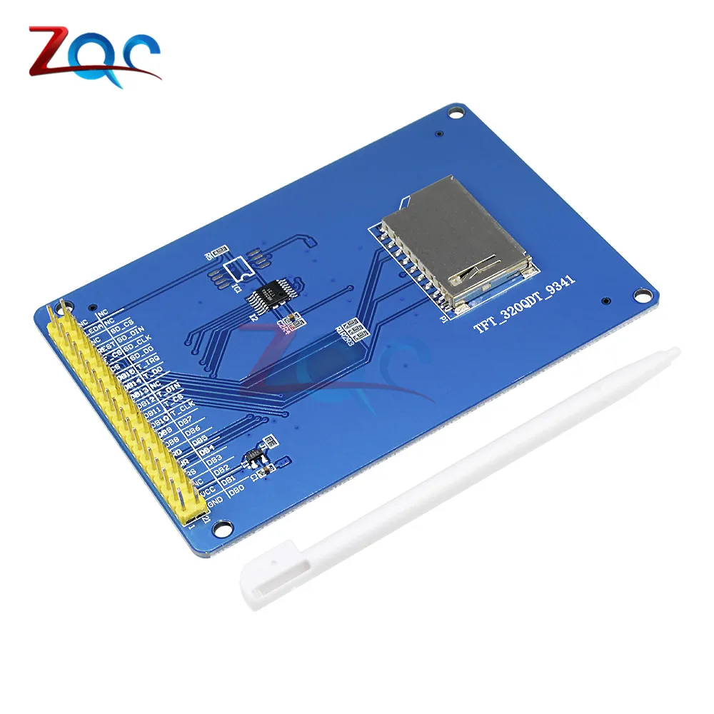 3,2 дюймов TFT lcd сенсорный экран модуль Дисплей Ultra HD 320X240 ILI9341 для 3,2 ''320240 240x320 240320 2560 diy