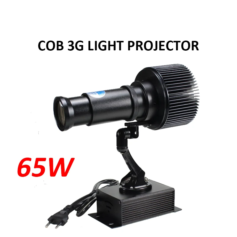 65W HD высокая яркость COB LED свет Пользовательский логотип изображение шаблон фото