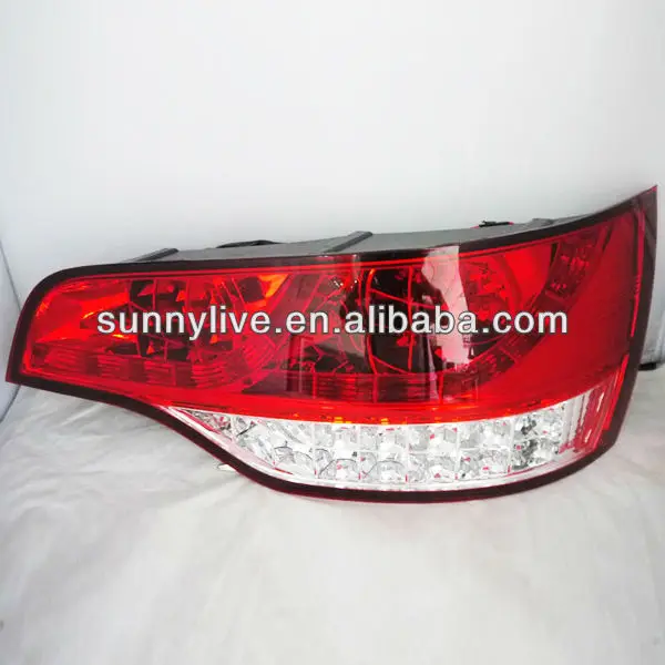 

For Audi Q7 2006-2010 Year LED Tail Light LED Rear lamp Red White Color V3