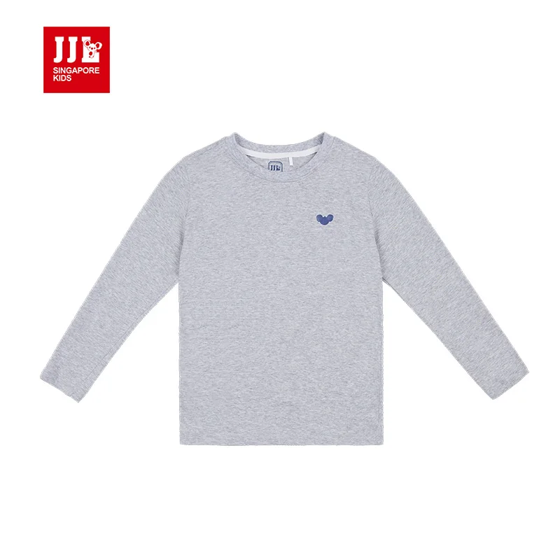 Футболка для мальчиков футболка с длинным рукавом из 100-процентного хлопка