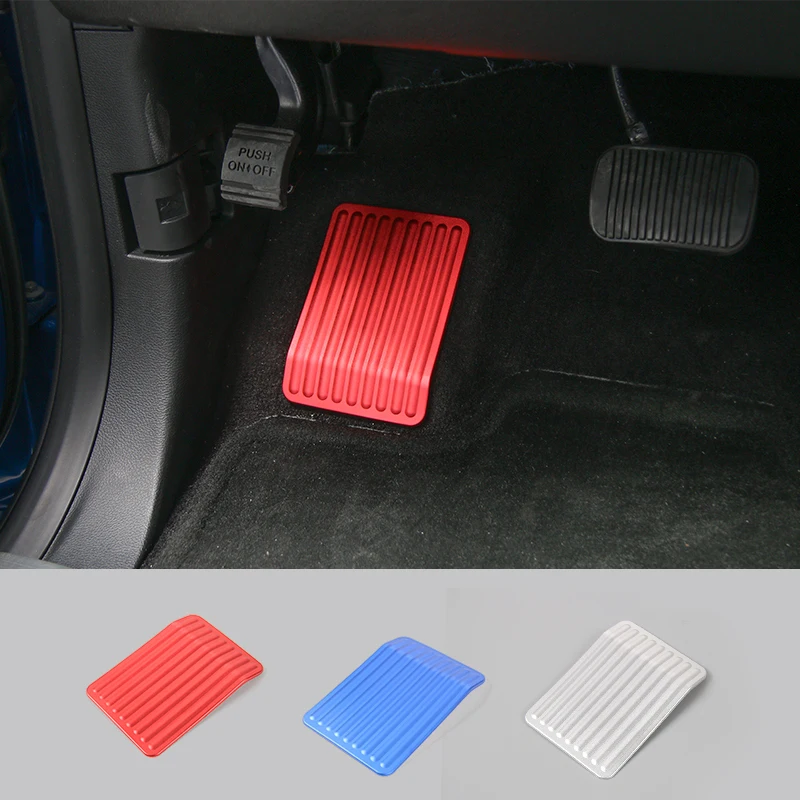 

SHINEKA Aluminum Alloy Car Left Rest Foot Step Foot Anti Slip Pedal For Ford F150 2015+