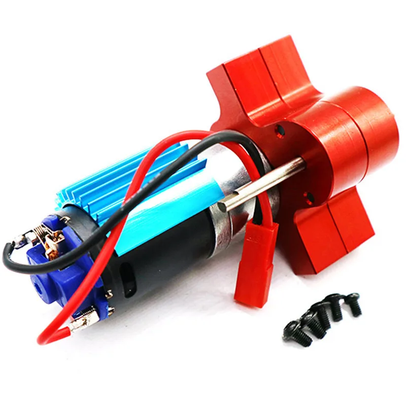 Металлическая коробка передач с 370 двигателем для WPL B 16 24 C24 1/16 RC запчасти