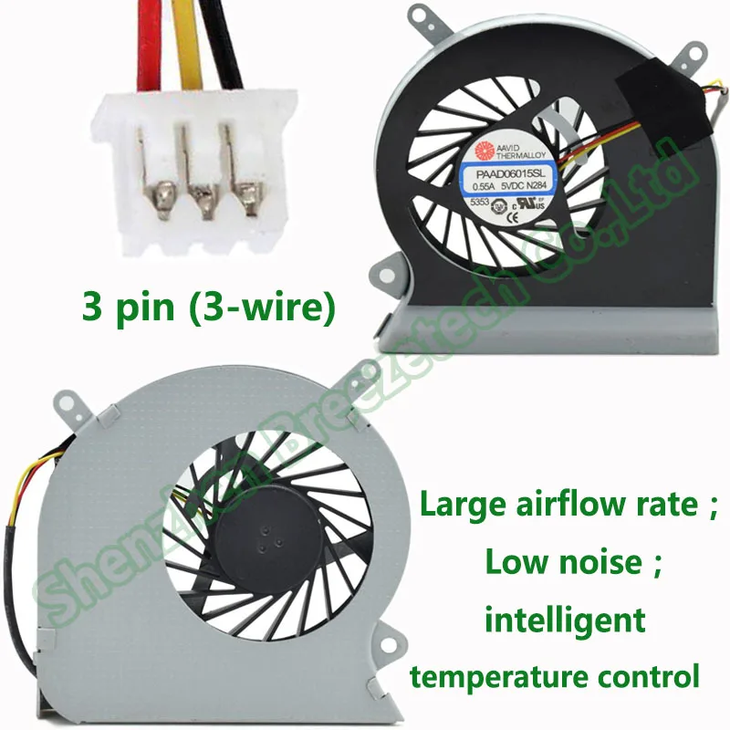 

100% Tested Original New Laptop GPU Fan For MSI GE60 MS-16GA MS-16GC PAAD06015SL N284 E33-0800401-MC2 B105 Repair cooler