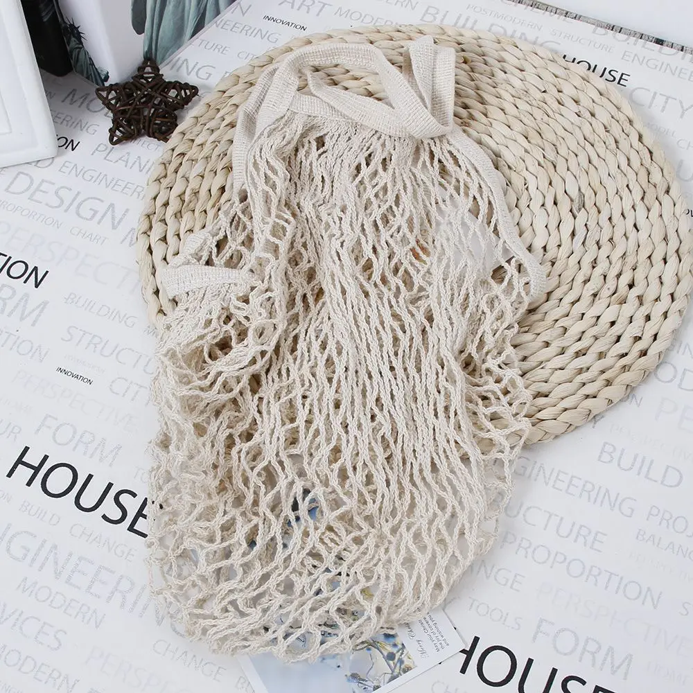 Новая Сетчатая Сумка для шопинга многоразовая сумка хранения фруктов Женская