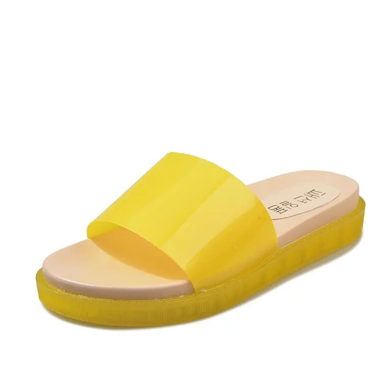 CYOSO Для женщин тапочки с открытым носком Карамельный цвет женские шлепанцы на