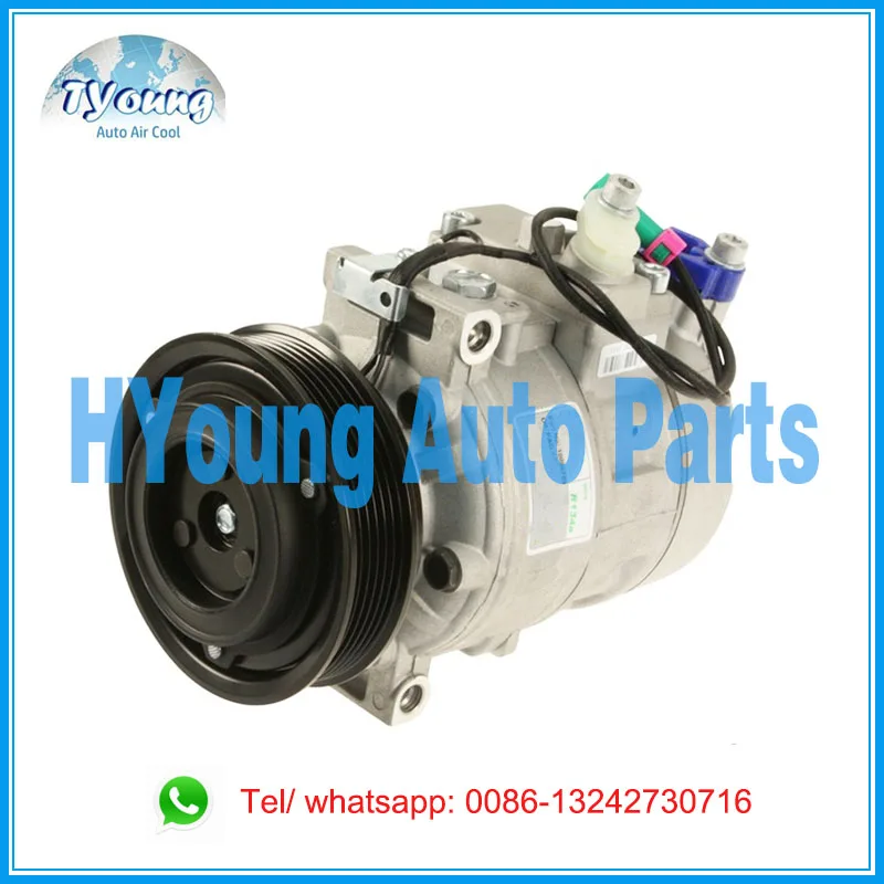 7SBU16C авто компрессор переменного тока для Audi A8 A4 B5 A6 C5 RS6 S4 VW Passat 4B0260805B 4D0260808 88310 1740
