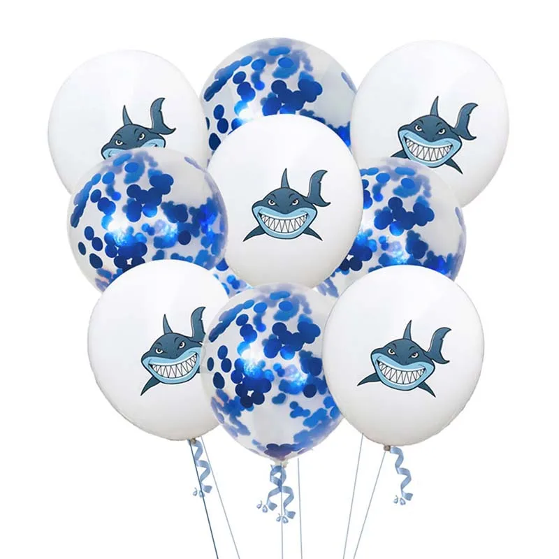 

10pcs 12inch Latex Balloons Marine Theme Party Balloon Birthday Party Decorations Kids baby Shower Wedding balloon Animal Globos