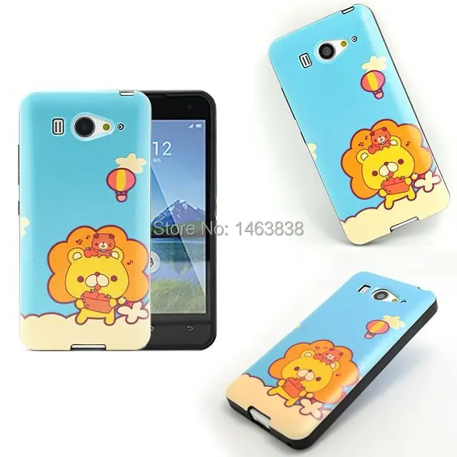 2014 New fashion hard housing luxury cute tiger case cover for xiaomi mi2 2s mobile phone 5pc/lot free shipping Redc-007 |