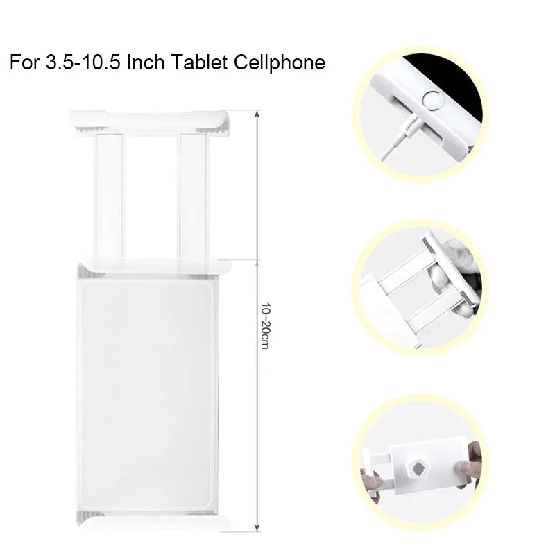 Вращающаяся металлическая подставка для планшета телефона длиной 120 см Ipad Pro Air Mini