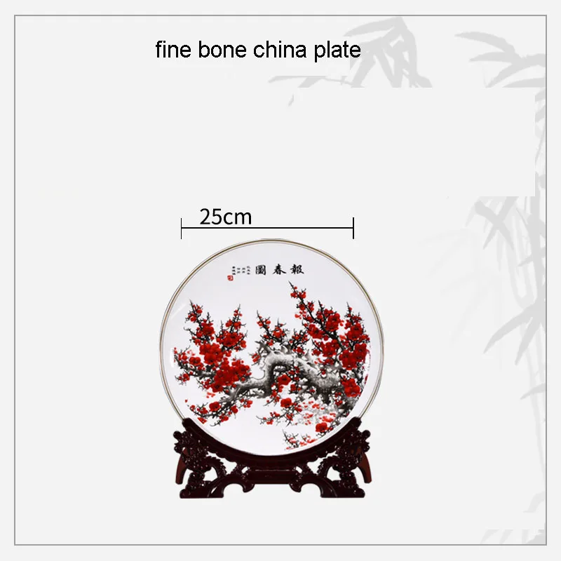 Новый дизайн художественная керамическая декоративная тарелка красивая из