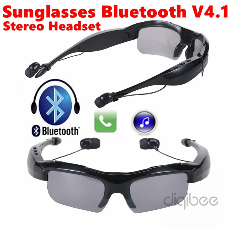 2017 Новая мода стерео Беспроводной Bluetooth 4.1 Солнцезащитные очки для женщин