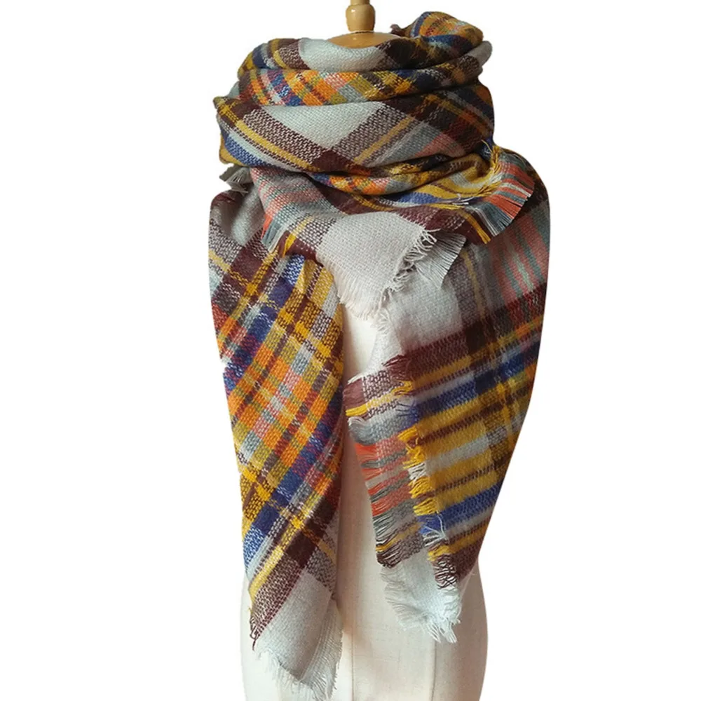 2017 новая сумочка через плечо плетенная Женская Зимний теплый шарф Шелковый для