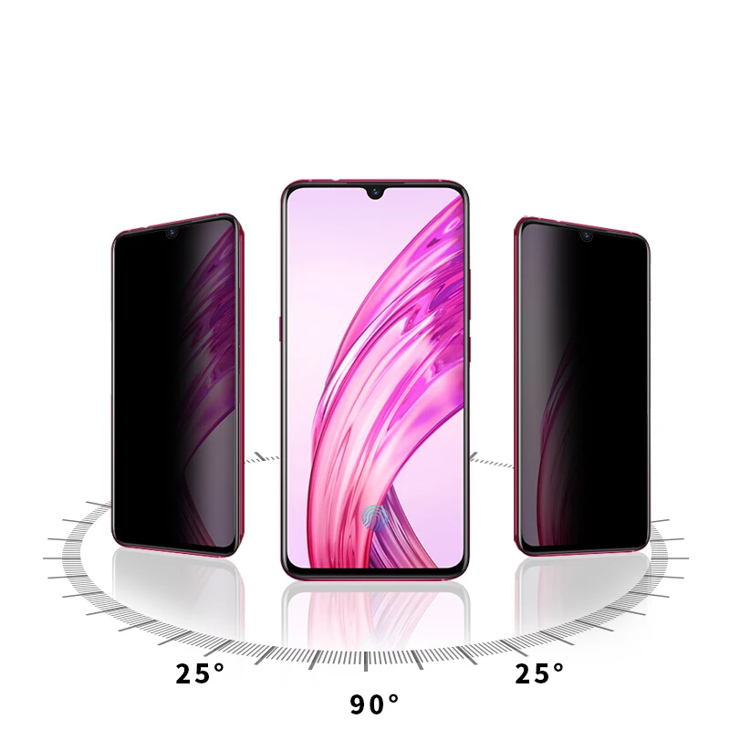 OriWood 2.5D 9H Clear Anti-spy Privacy Tempered Glass For VIVO X23 V11 Pro V11Pro Anti-Scratch Screen Protector Protective Film | Мобильные