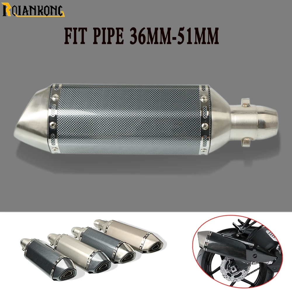Выхлопной глушитель AK 51/61/36 мм для мотоцикла труба BMW F R K 650 700 800 1200 1300 GS RS Adventure |