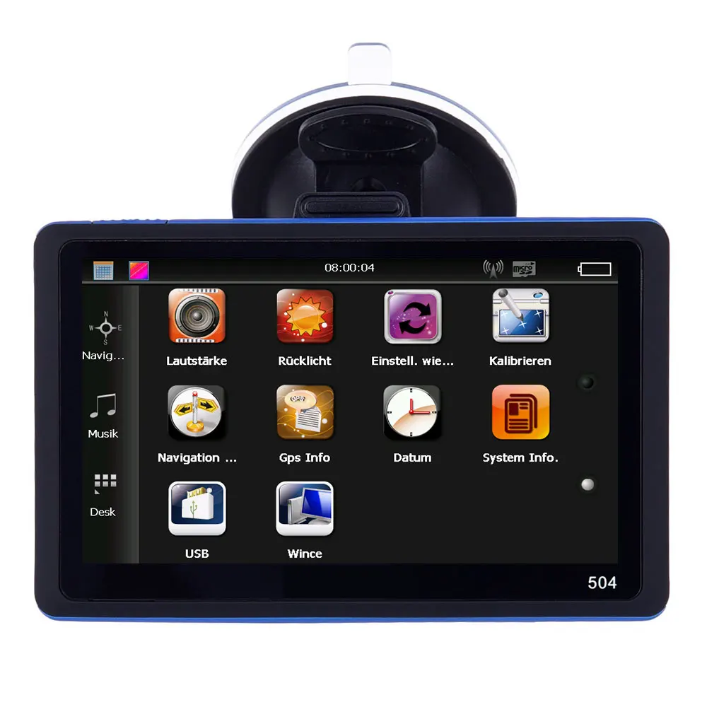 Vehemo 8 Гб ПЗУ 3D карта просмотра gps навигация автомобильная практичный GPS