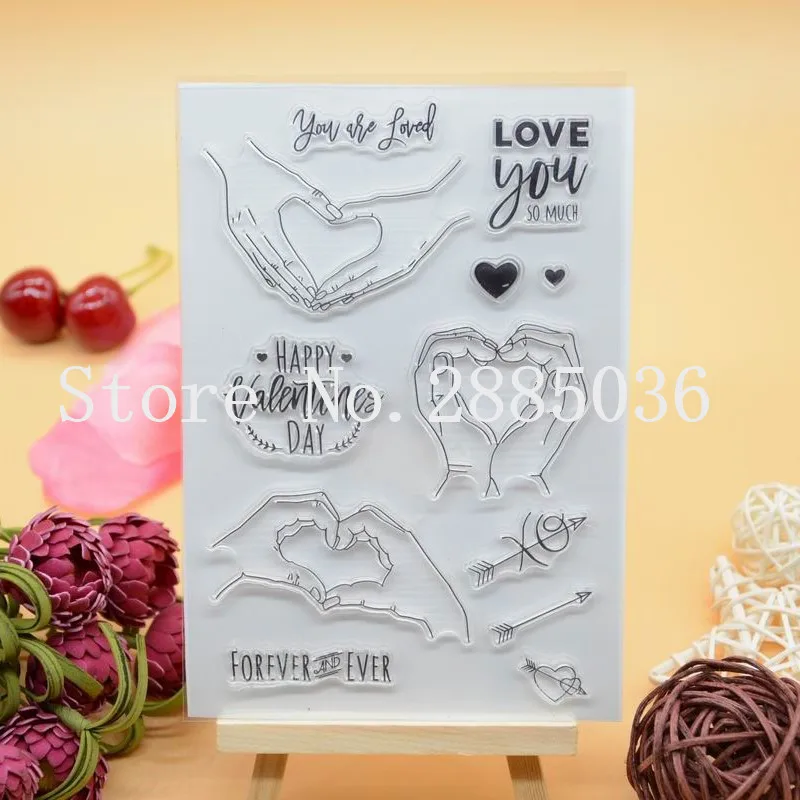 Cs1074 11x16 см новый альбом DIY Фотоальбом счет прозрачной силиконовой резины ясно