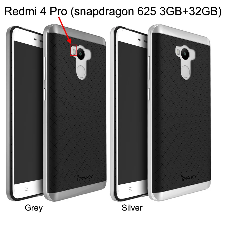 Оригинальный iPaky чехол для Xiaomi Redmi 4 Pro 5 0 дюйма Prime дюймов Гибридный Тонкий