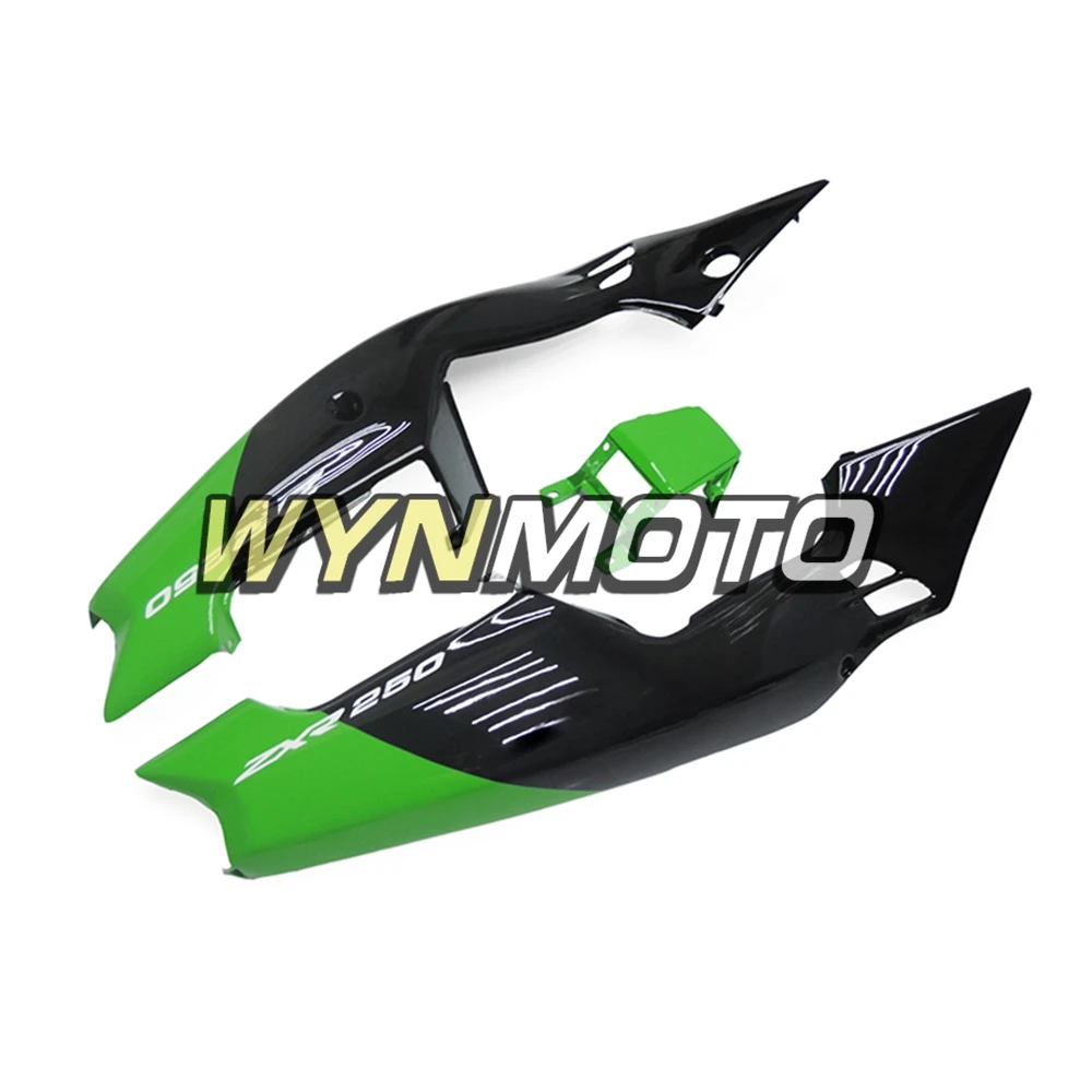 Зеленый черный Пламя полный ABS Обтекатели для Кавасаки ZXR250 1991-1997 92 93 95 96 Мотоцикл Обтекатели наборы Cowlings