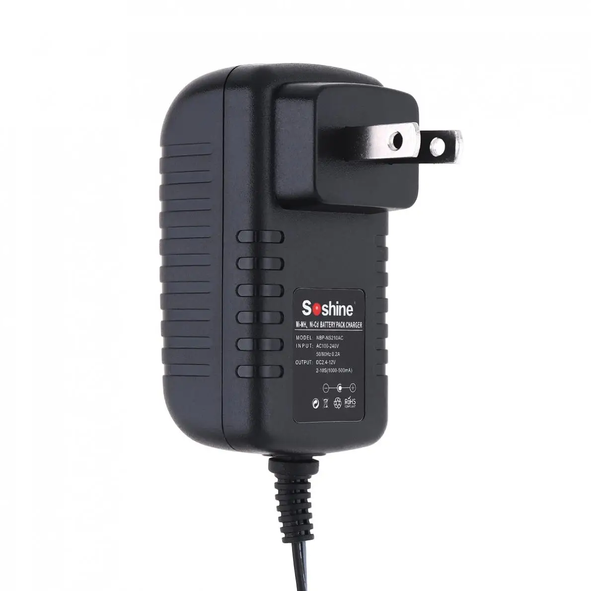 Soshine AC 100 240 в США/ЕС штекер постоянного тока 2 4 12V Питание универсальных проездных 1