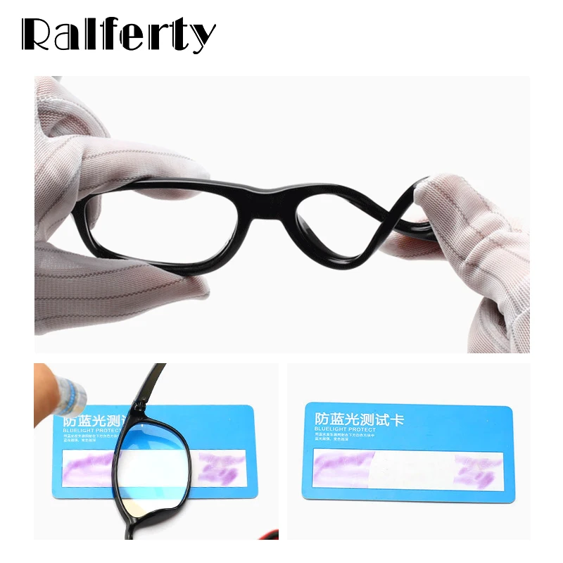 Очки Ralferty с защитой от синего света оправа для очков очки TR90 компьютера ТВ