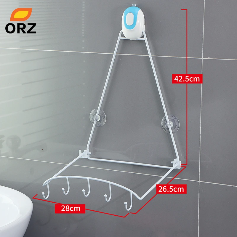ORZ ванная раковина держатель присоска стойка вешалок для полотенец умывальник