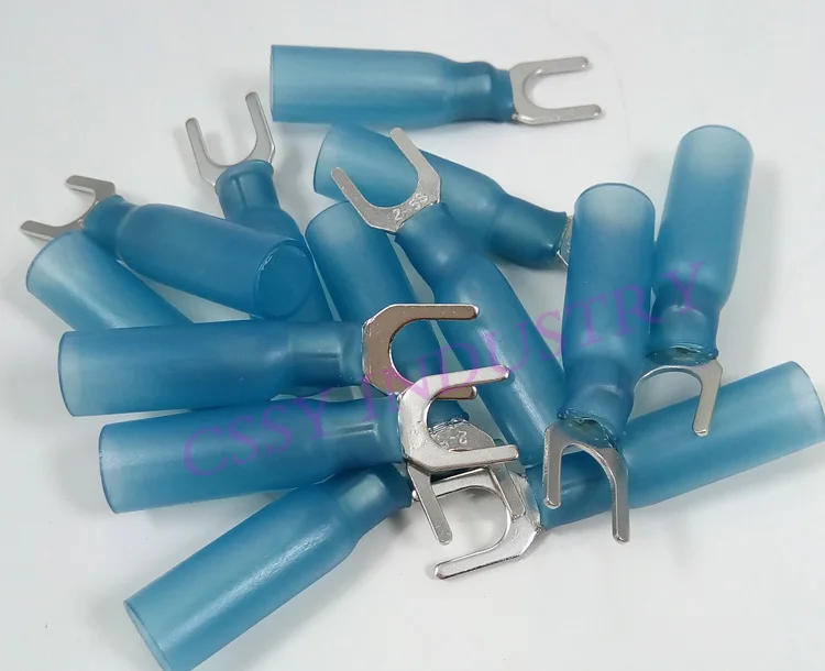 Бесплатная доставка 100 шт./лот термоусадочные клеммы с вилкой водонепроницаемые