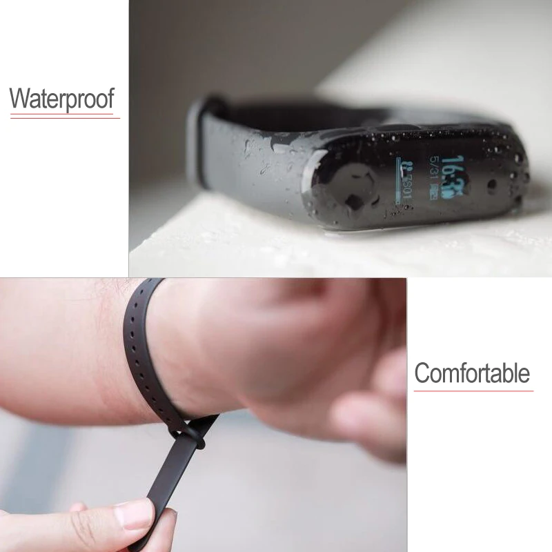 10 шт./упак. красочные mi band 3 ремешок анти-потерянный силиконовые крепление для спортивной камеры Xiao mi Band 3 силиконовый наручный ремешок mi Band 3 ремешок браслет аксессуары