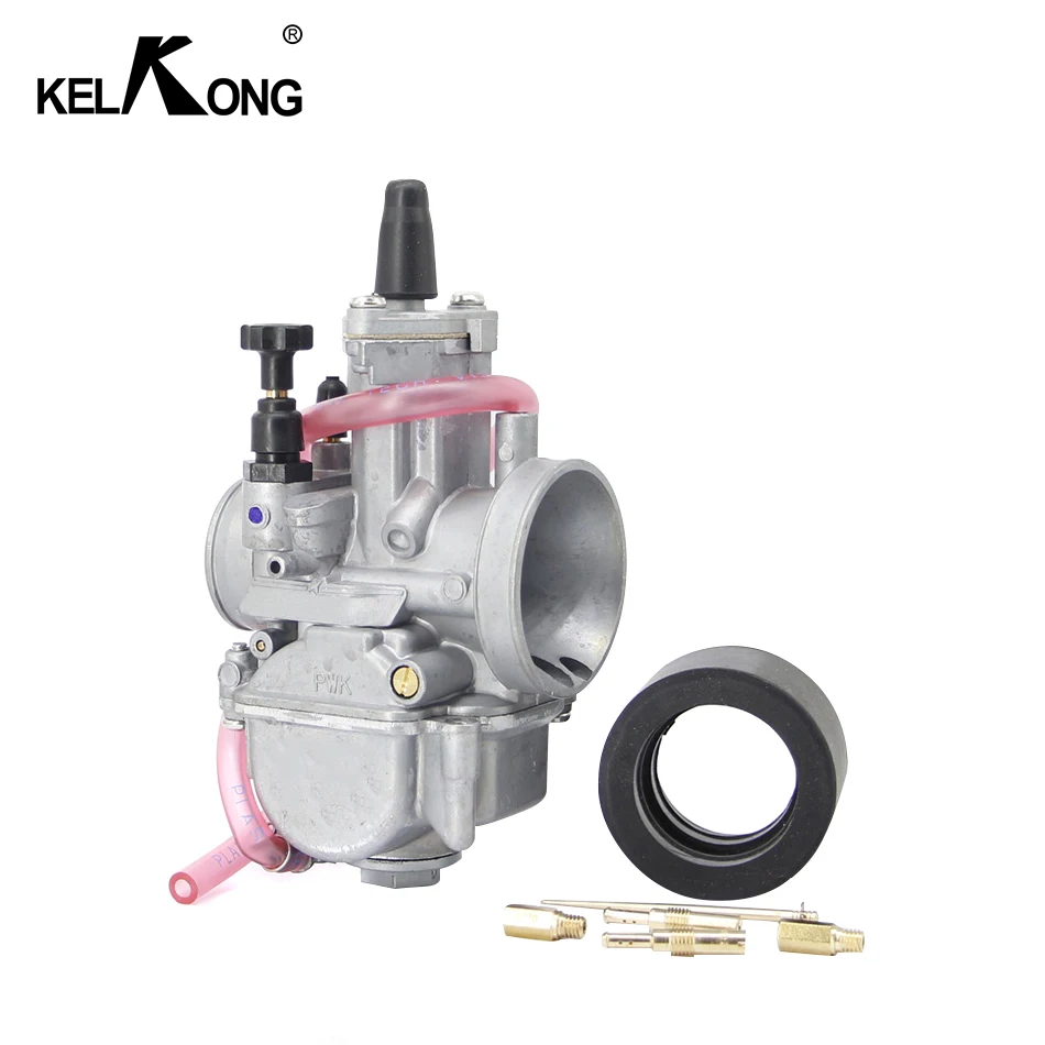 KELKONG 2 T 4 универсальный карбюратор для мотоцикла Koso Carburador 21 24 26 28 30 32 34 мм с силовой