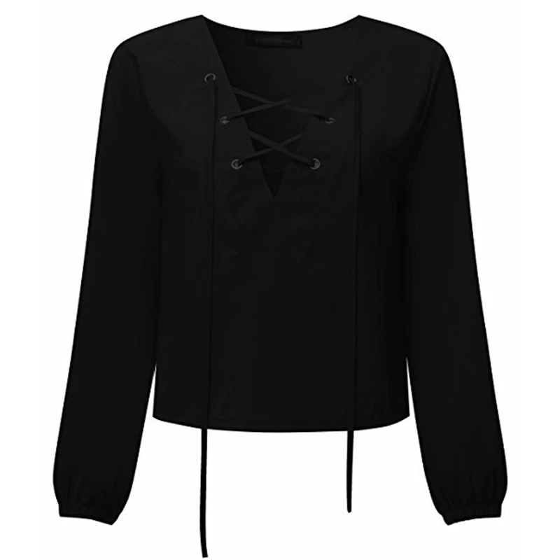 2020 короткие блузки с длинным рукавом женская сексуальная блузка Женская