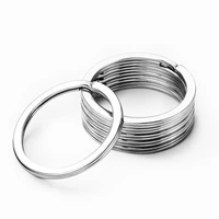 50pcslot key rings split rings circle diameter 28mm key ring key chains supplies keychain making diy accessories free shipping