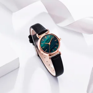 Веселые Модные Простые роскошные женские часы с мраморным циферблатом, кожаный ремешок, кварцевые женские часы Reloj hombre XB40