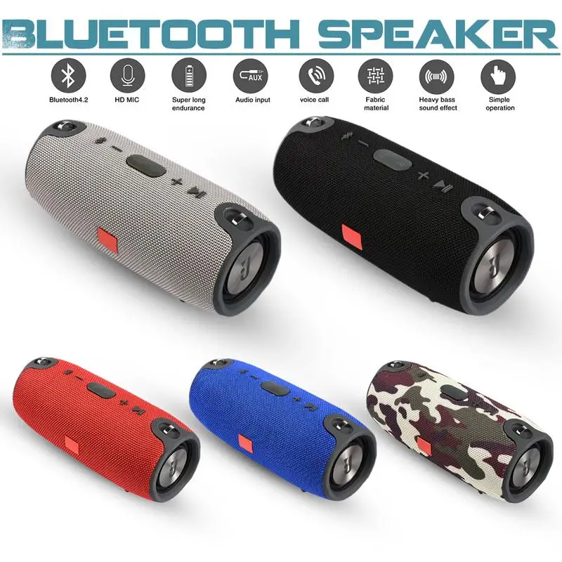 Беспроводной Bluetooth динамик 20 Вт Колонка xtreme fm радио портативный звуковой ящик mp3