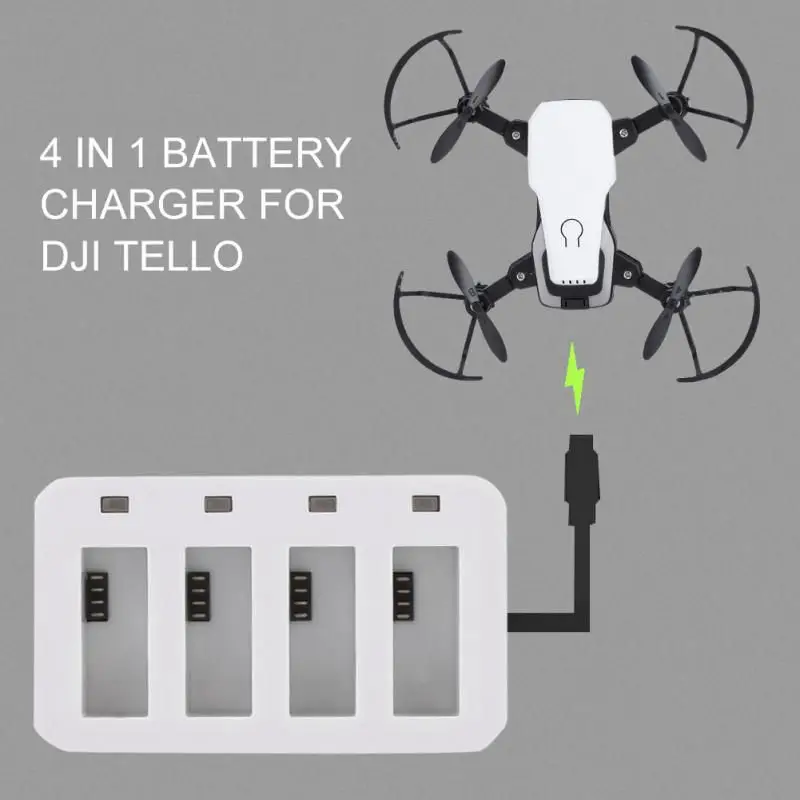 TTKK Зарядное устройство USB 4 в 1 мульти зарядное концентратор для DJI Tello мини-Дрон 1100