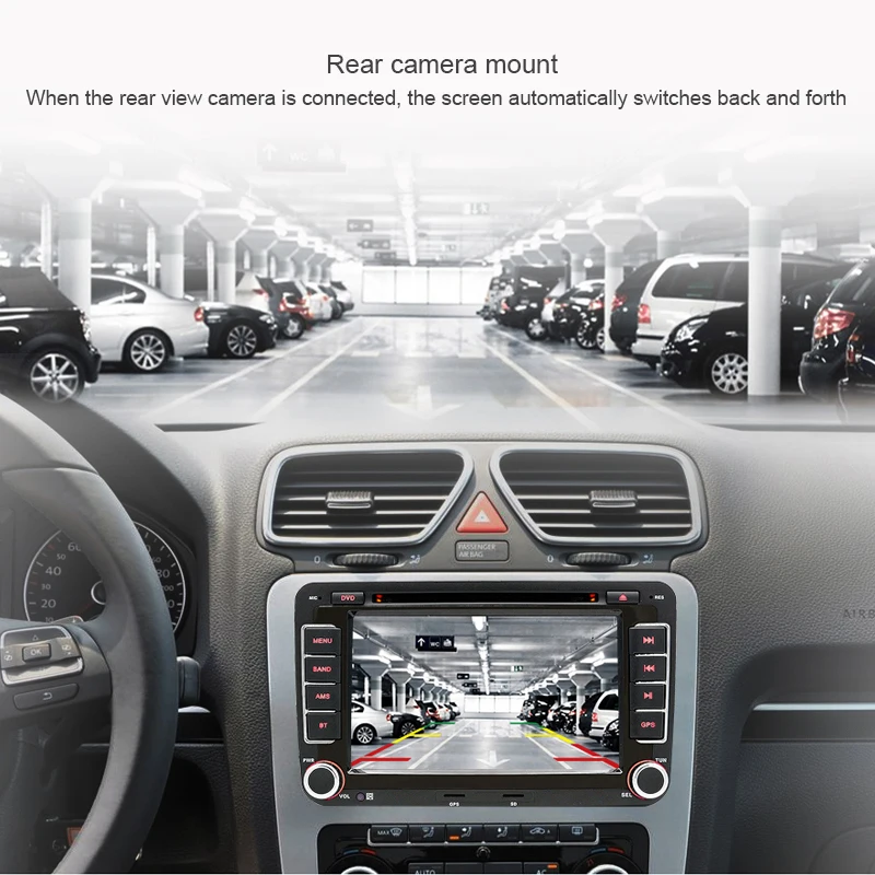7 &quotдвойной 2 DIN автомобиля DVD GPS Радио Емкостный экран для Volkswagen seat/Altea/Толедо/