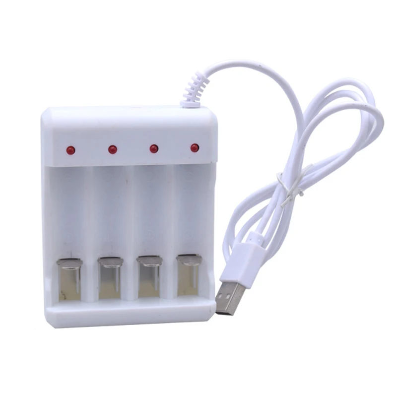 1 шт. USB стандартное зарядное устройство для 1-4 2 в ni-cd ni-MH AAA AA аккумуляторные