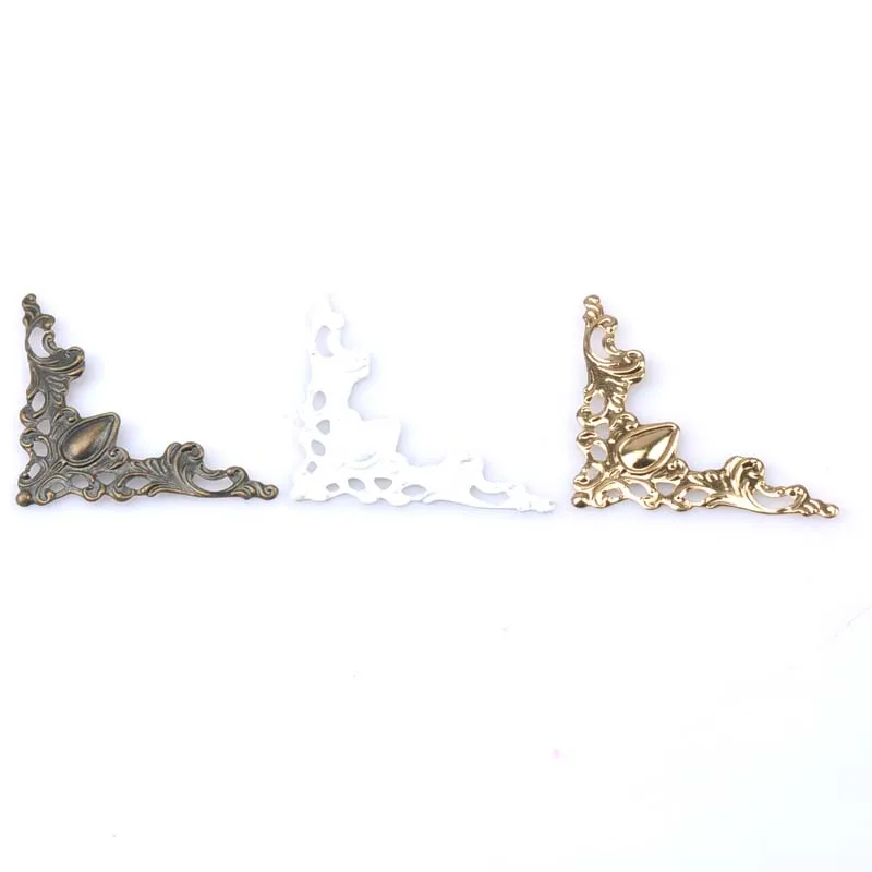 20 шт. Великолепные Металлические Альбомы для книг угловые протекторы коробки