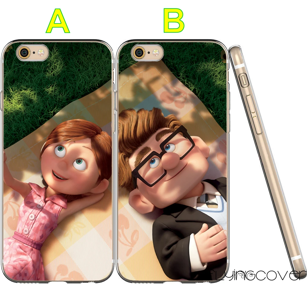 Чехол Carl Ellie Best Friend Прозрачный Мягкий ТПУ силиконовый чехол для iPhone X 7 8 Plus 5S 5 SE 6 6S 5C