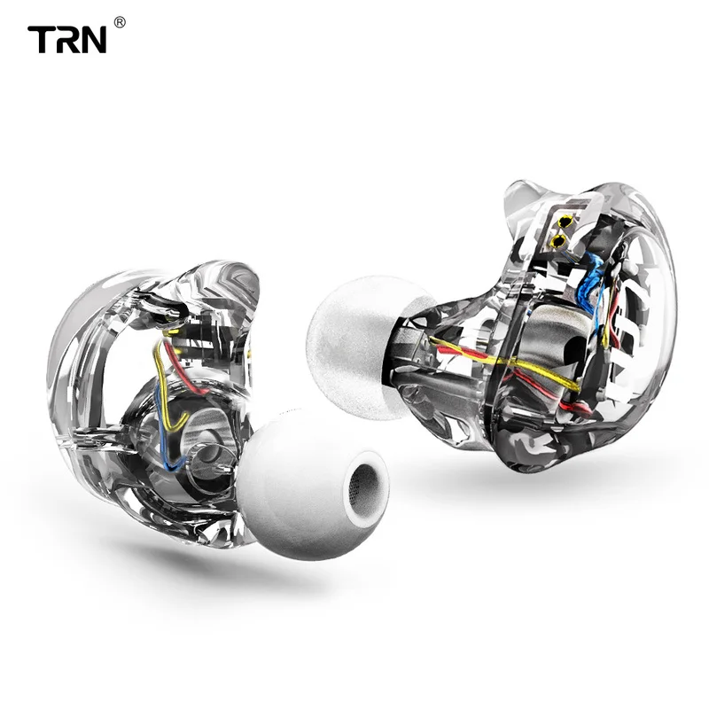 DJ HIFI мониторные спортивные наушники для бега гарнитура с 2PIN TRN V10 2DD 2BA гибридные