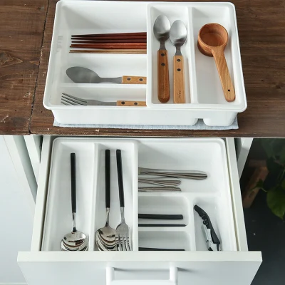 Креативный пластиковый ящик органайзер разделитель кухонный для хранения